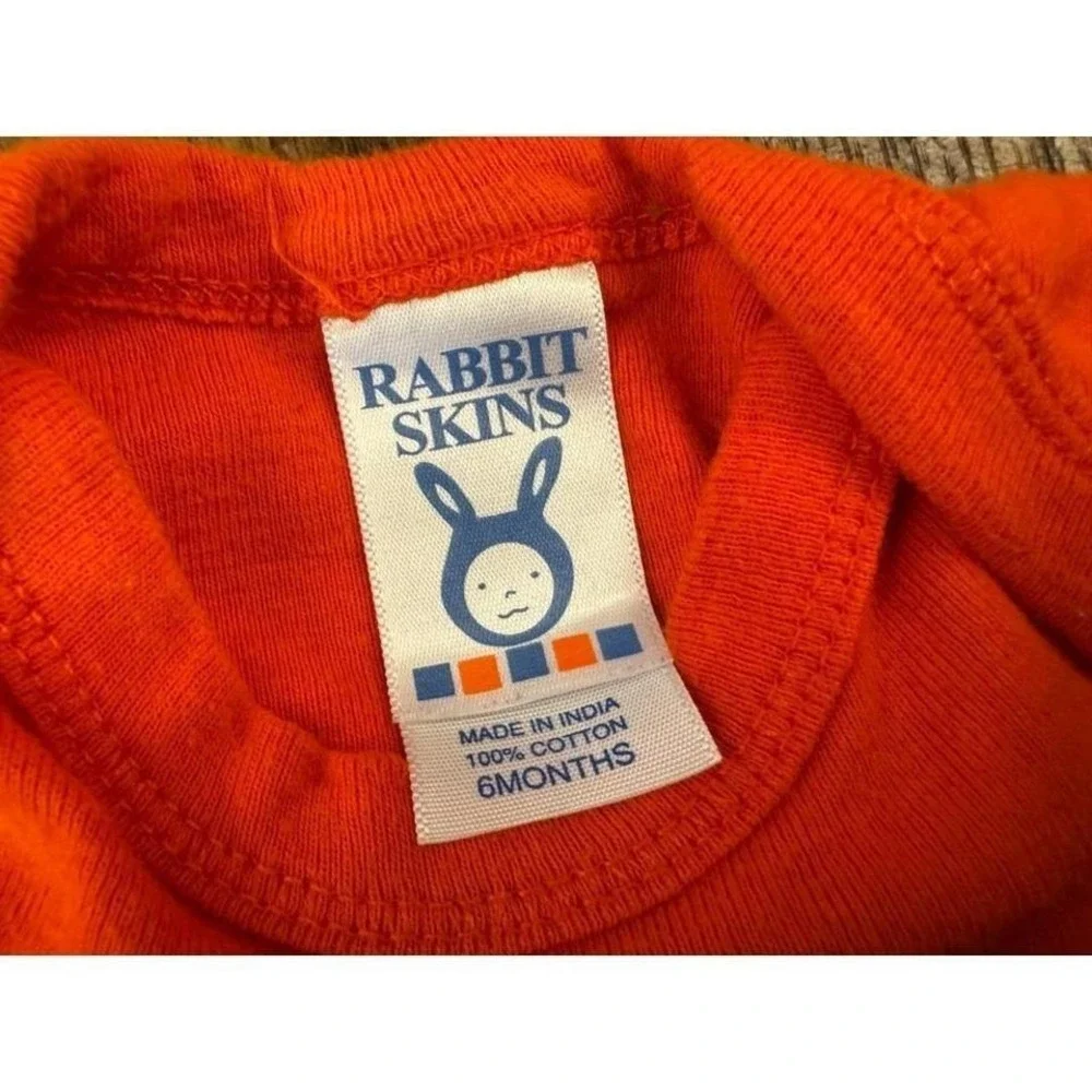 The Beatles Baby Bodysuit Band‎ 6 Months Unisex Short Sleeve Cotton Rabbit Skins